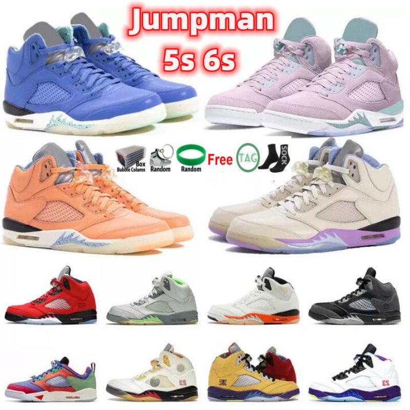 

Jumpman 5s Basketball Shoes University racer blue black easter bluebird 6s UNC red oreo electric georgetown metallic silver Infrared mens sports sneakers, 19