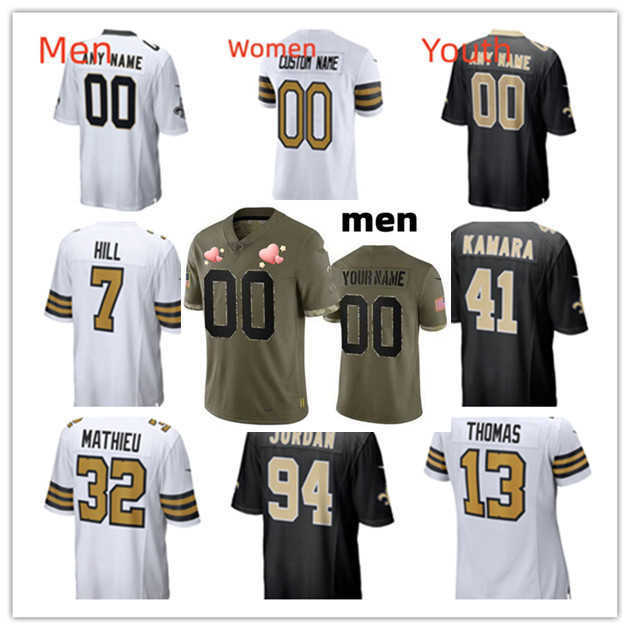 

Football Jersey New Orleans''Saints''2 Jameis Winston 41 Alvin Kamara 12 Chris Olave 32 Tyrann Mathieu 7 Taysom Hill 23 Marshon Lattimore 13 Michael Thomas, Color