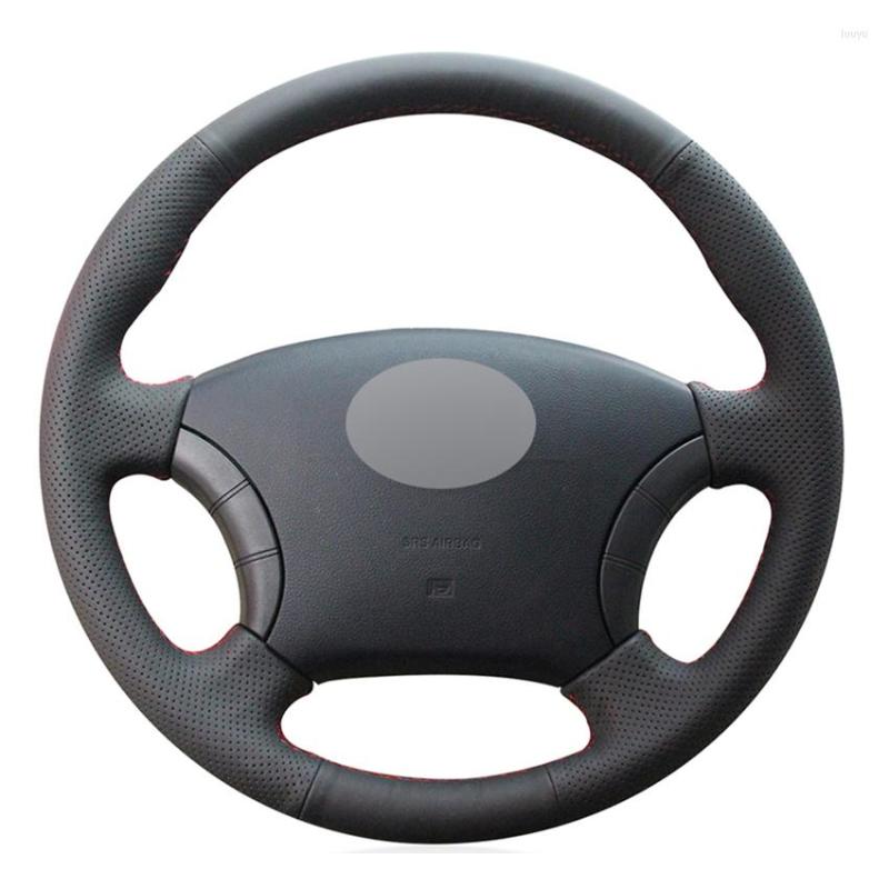 

Steering Wheel Covers Black PU Faux Leather Hand Sewing Car Cover For Great Wall Haval Hover H3 2009-2012 H5 2010-2022 Wingle 5 Wingle3