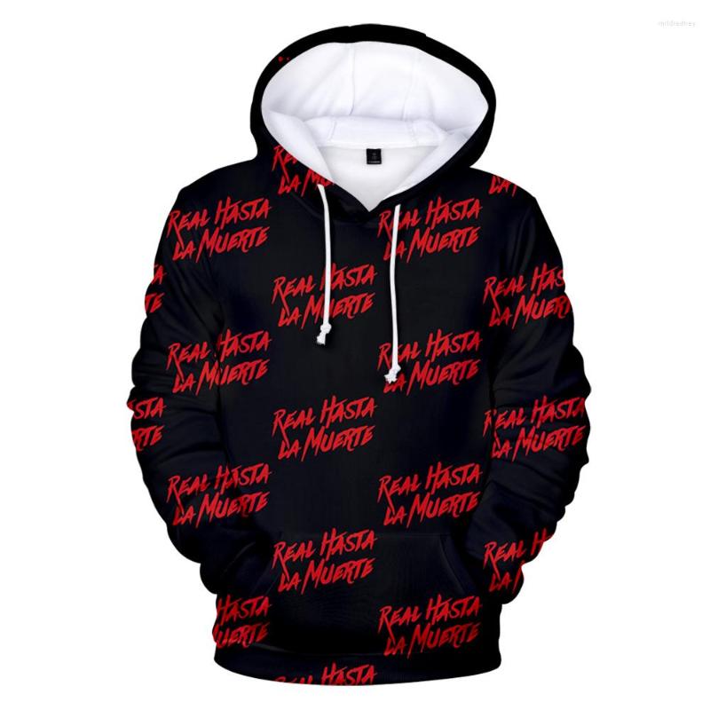 

Men's Hoodies Anuel 3D Harajuku Super Dalian Hoodie Character Pattern Casual Sweatshirt Clothing Autumn High Quality Hip Hop Pullover