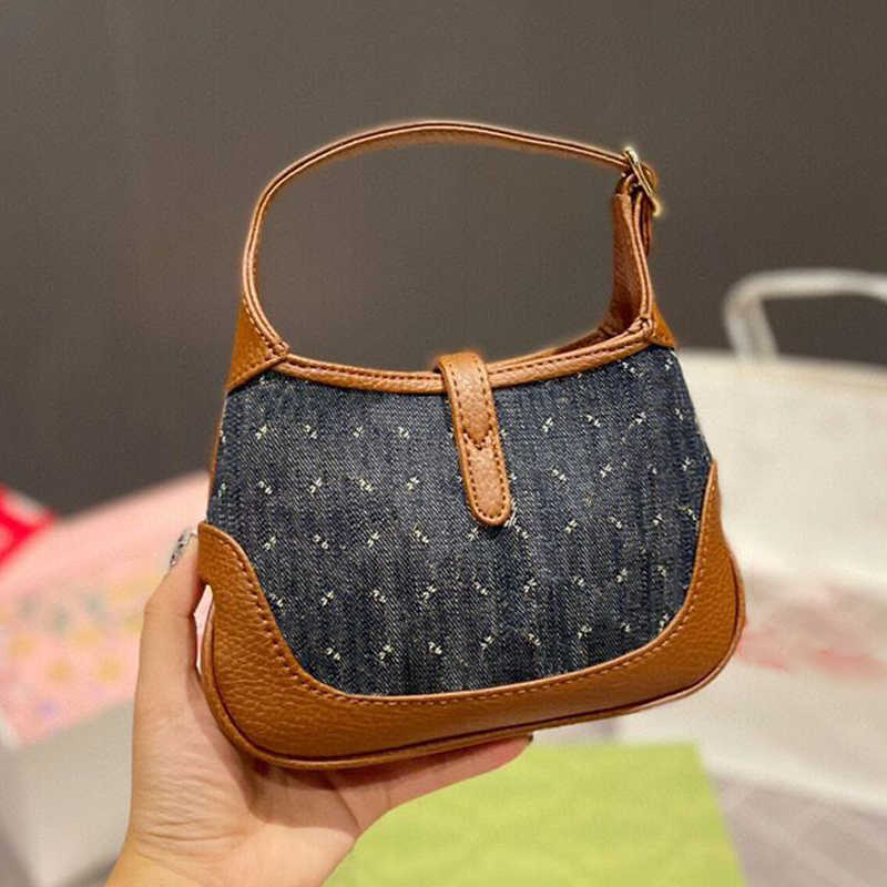 

Shoulder Bags 2022 Top-quality Armpit Classic Denim Designer Women Luxurys Handbags for Ladies Bag Small Large Multi-Color Fashion, Blue
