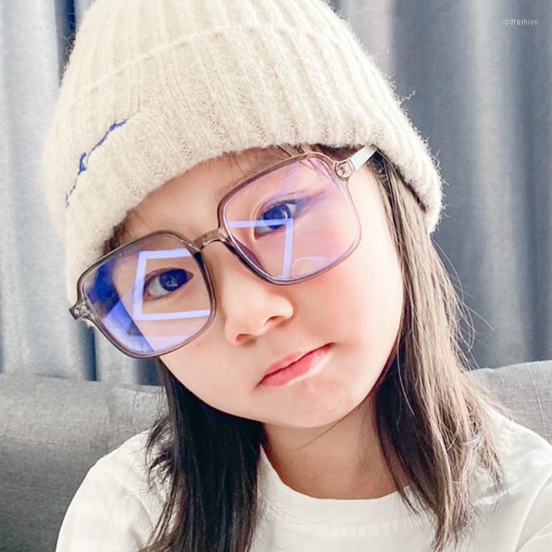 

Sunglasses Anti Blue Light Kids Glasses Square Children Boy Girls Computer Optical Frame Reflective Blocking Eyeglasses Filter