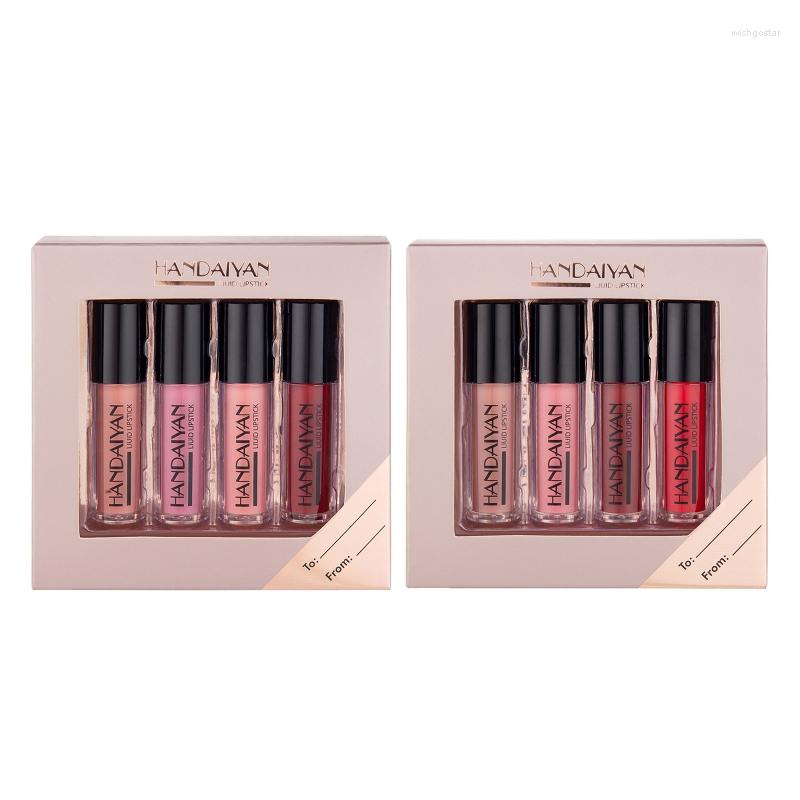 

Lip Gloss Matte Velvet Lipstick Nonstick Cup Smudge Proof Long Lasting For Women