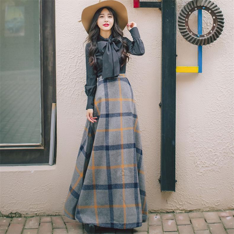 

Casual Dresses High Quality Explosions Leisure Plaid Retro Matching Women Spring Dress, Multi