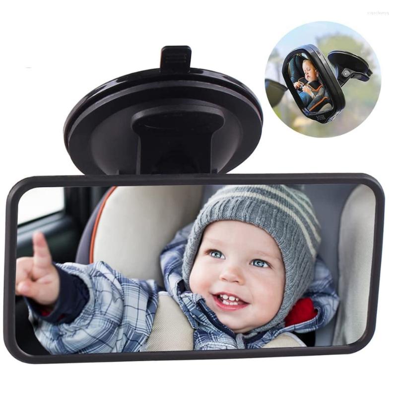 

Interior Accessories Rotating Car Rearview Mirror Baby Seat Security Suction Cup Wide Angle Adjustable Rear View