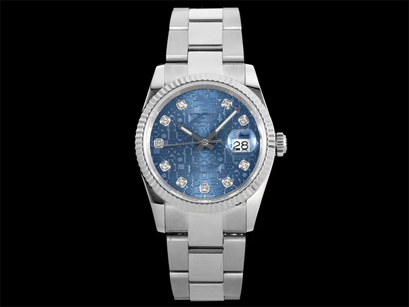 

DIW top Diamond Watch Monte de luxe 36mm men watches 3235automatic mechanical movement watches 904L fine steel case clasp 13, Black