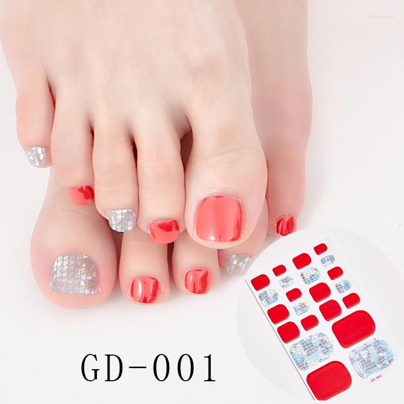 

Nail Stickers Loveliness Minimalist Design Fashion Art 2022 Manicure Decoration Tape Full Beauty Strips, Gd-17