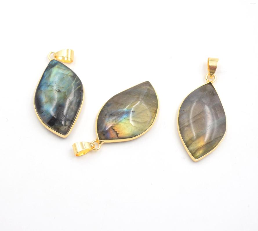 

Pendant Necklaces Labradorite Pendants Charm For Jewelry Making