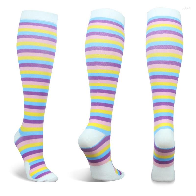 

Men's Socks 6PCS 3 Pairs Unisex Sick Compression Stockings Cycling Fit For Women & Men Sport Nylon Running, Ss64904