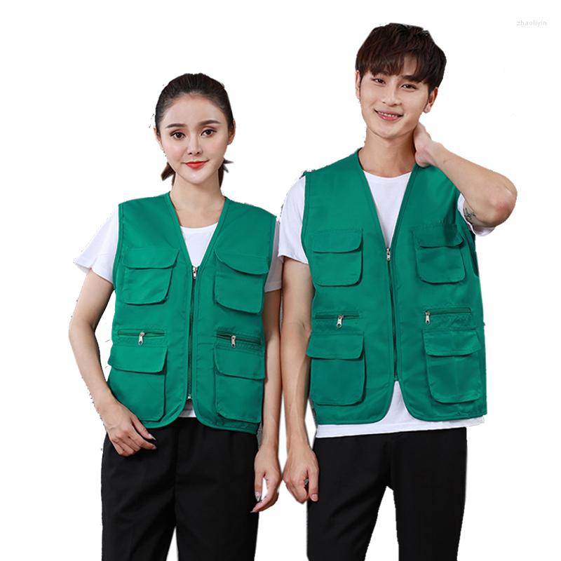 

Men's Vests 2022 Mens StyleMulicolor Tooling Vest Men Streetwear Cargo Hip Hop Sleeveless Jacket Military Multi-Pocket Outdoors 4XL, Black