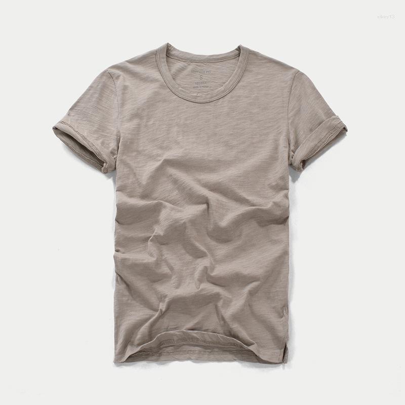 

Men' T Shirts 2022 Men Tshirts Streetwear Mens Summer Short Sleeve Basic T-Shirt Solid O-neck CottonTops Tees Male Clothing Black White