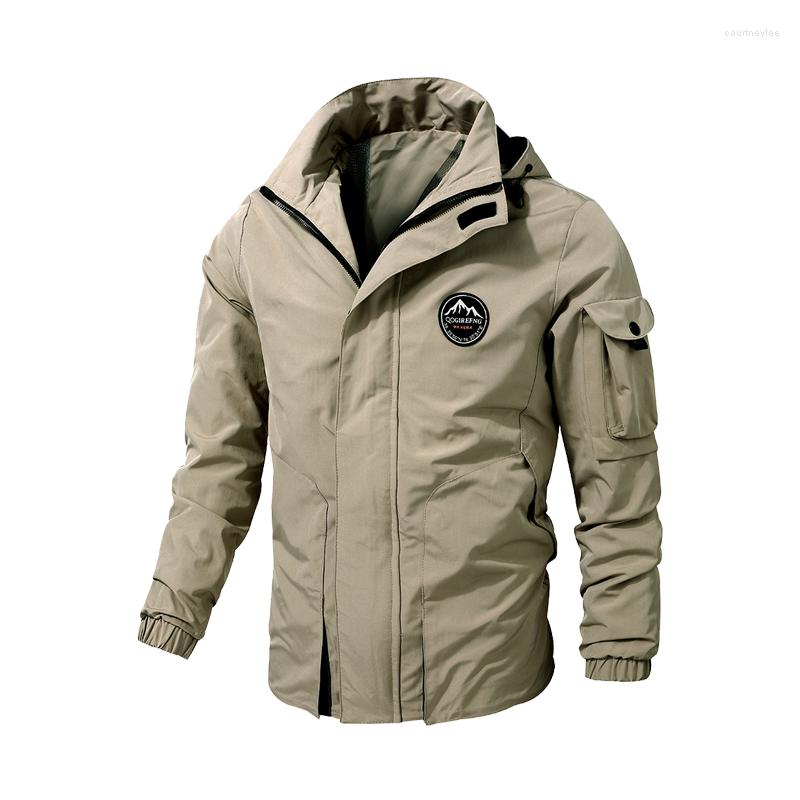 

Men's Jackets Casual For Men's Techwear Windproof Black Green Military Bomber Cargo 2022 Spring Autumn Clothing Oversize Plus Size 5XL