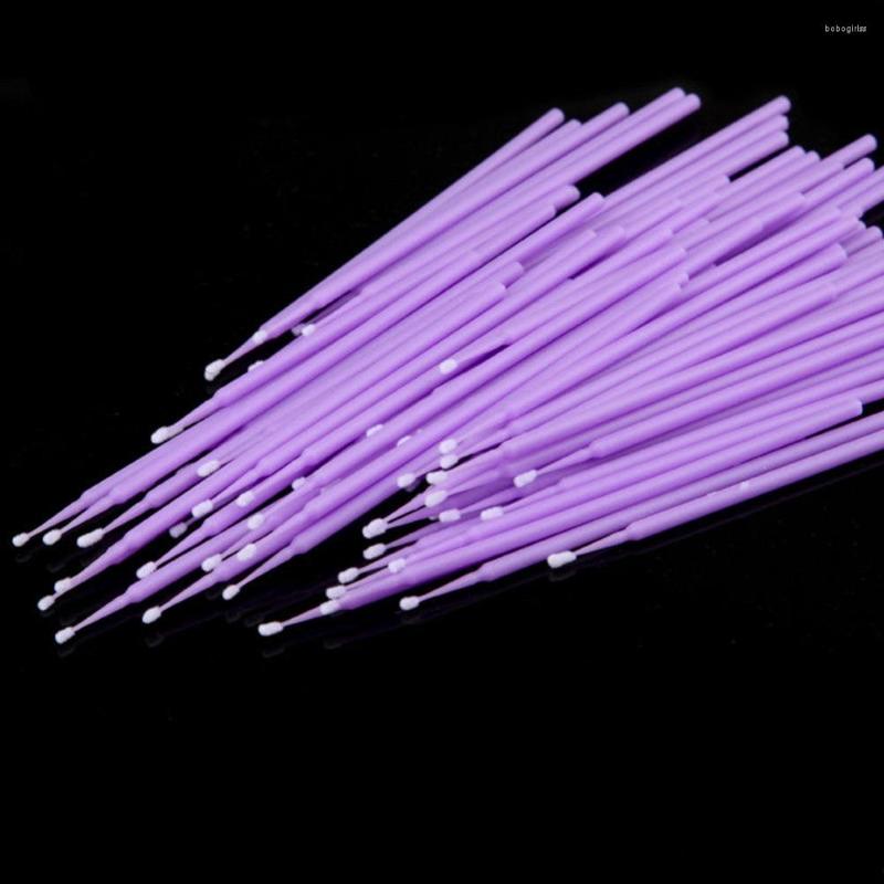 

Makeup Sponges 100Pcs/Bag Micro Brush Disposable Brushes Durable Microbrush Applicator Eyelash Extensions Make Up Tool