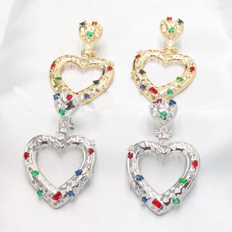 

Dangle Earrings Multi Wedding Gold Color For Women 2022 Trend Luxury Earings Fashion Jewelry Aretes De Moda Bohemian