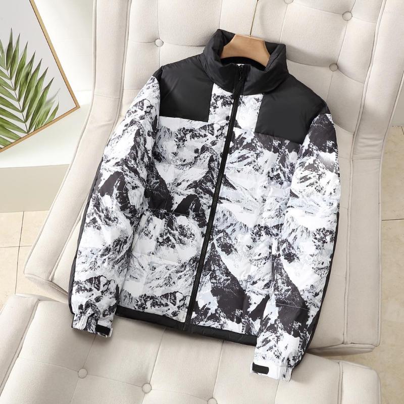 

Men' Down 2022 Autumn And Winter Men Women' Leisure White Duck Jacket, Black