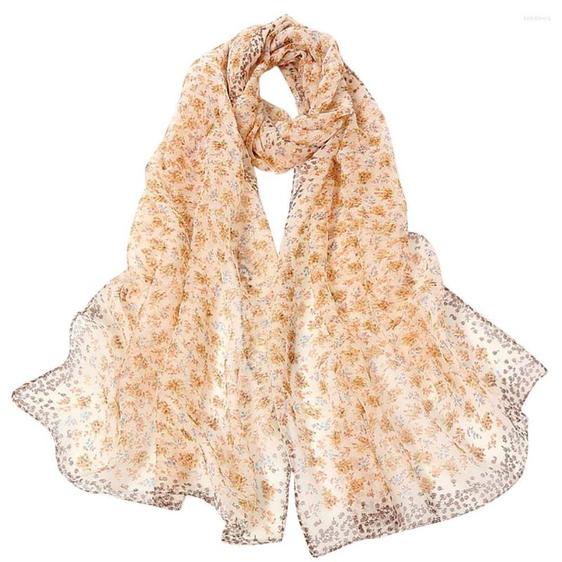 

Scarves Fashion Women Small Floral Printing Long Soft Wrap Scarf Ladies Shawl Large Wraps
