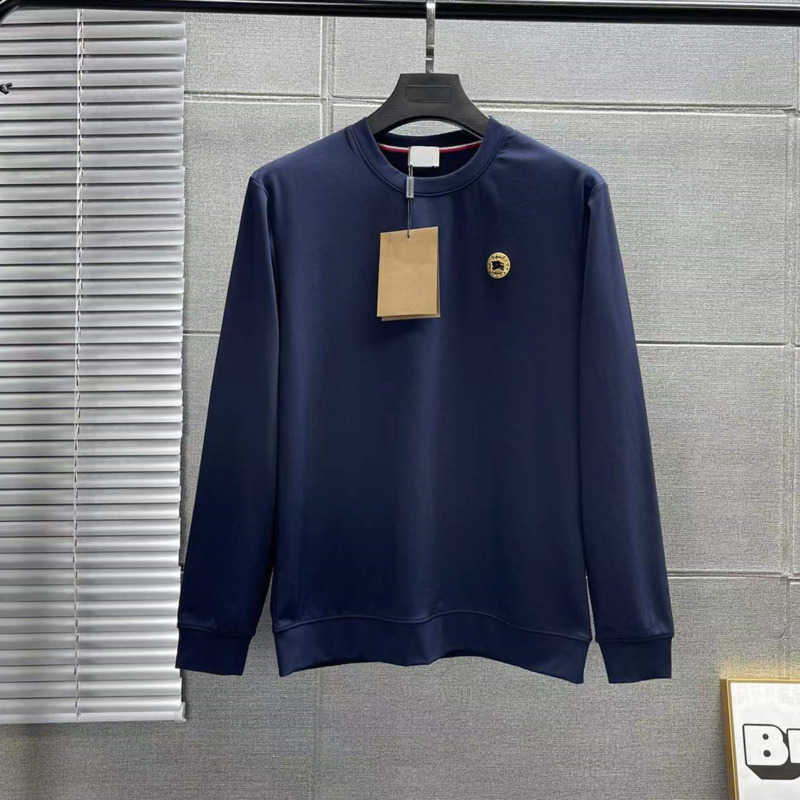 

Bb Casual Hoodie Mens Sweatshirt Bby Designer Sweater Men Women Long Sleeved T-shirt Tb Embroidery Loose Pullover Jacket, Blue