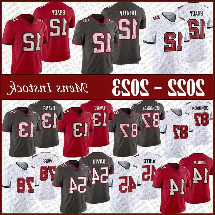 

Football Jersey Tampa''Bay''Buccaneers''custom 3 Ryan Succop 16 Breshad Perriman 10 Scotty Miller 54 Lavonte David 12 Tom Brady 13 Mike Evans 88 Cade Otton, Colour