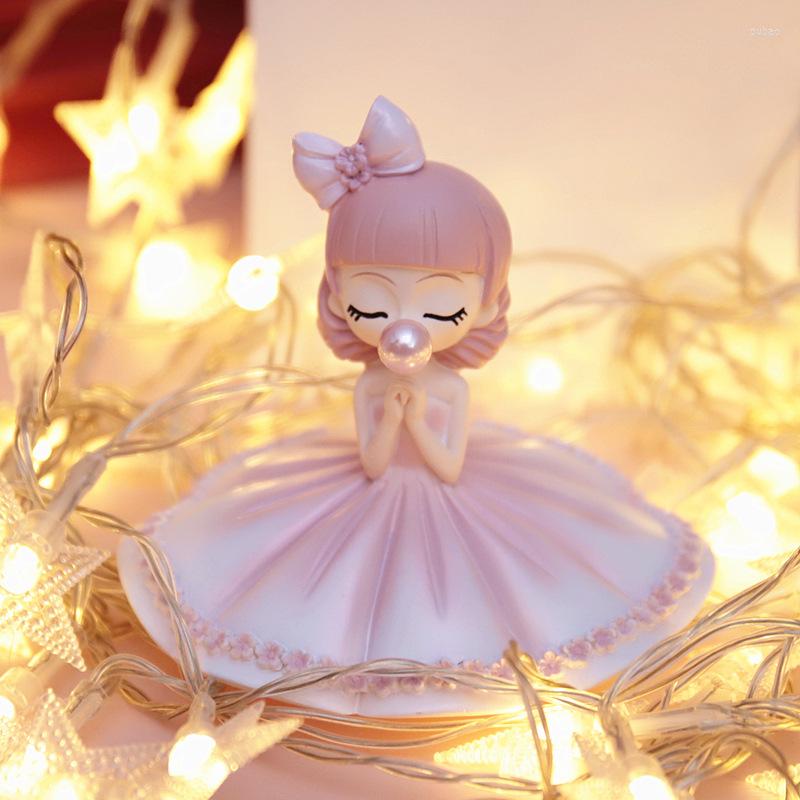 

Interior Decorations Car Decoration Cute Bubble Girl Central Control Swing