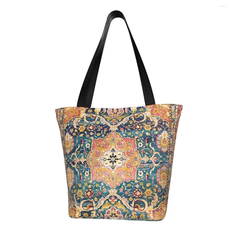 

Duffel Bags Amritsar Punjab North Rug Print Polyester Outdoor Girl Handbag Woman Shopping Bag Shoulder Canvas Gift, Black