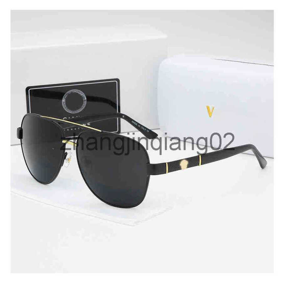 

Designer Versage Sunglass Cycle Luxurious Fashion Eyewear Metal Trend Colorful Mens Womens Vintage Baseball Sport Retro Toad Summer Polarize Medussa Sun Glasses