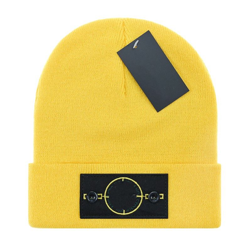 

Stylish Stones Beanie Skull Cap Designer Letter Jacquard Beanie Island Men Women Warm Wool Hat Unisex Ski Caps