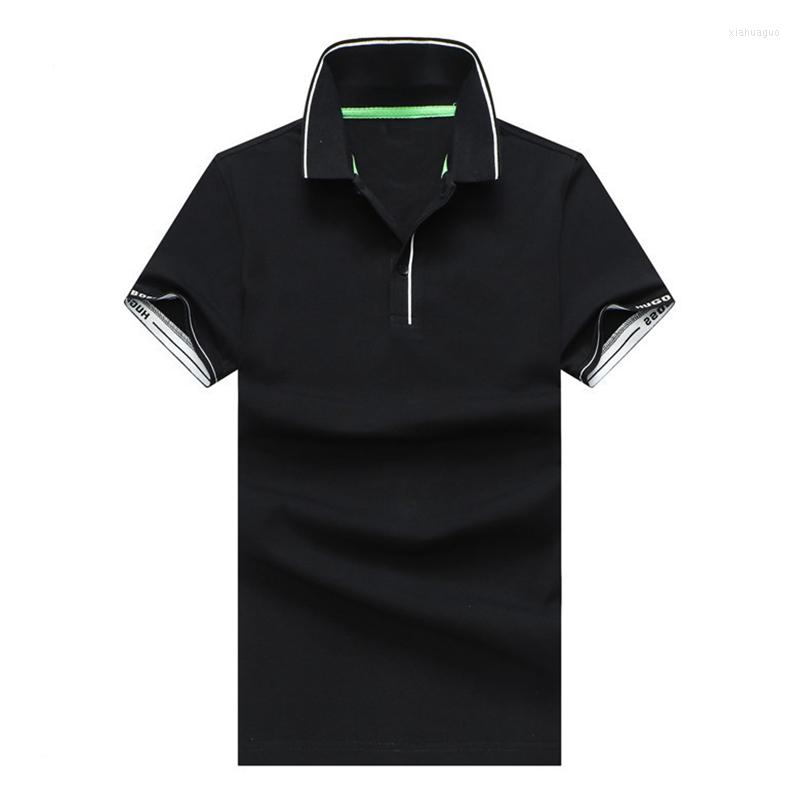 

Men's Polos Summer Hombre Letter B Print Polo Oss Men Short Sleeve Shirt Camisa Homme Masculine Top
