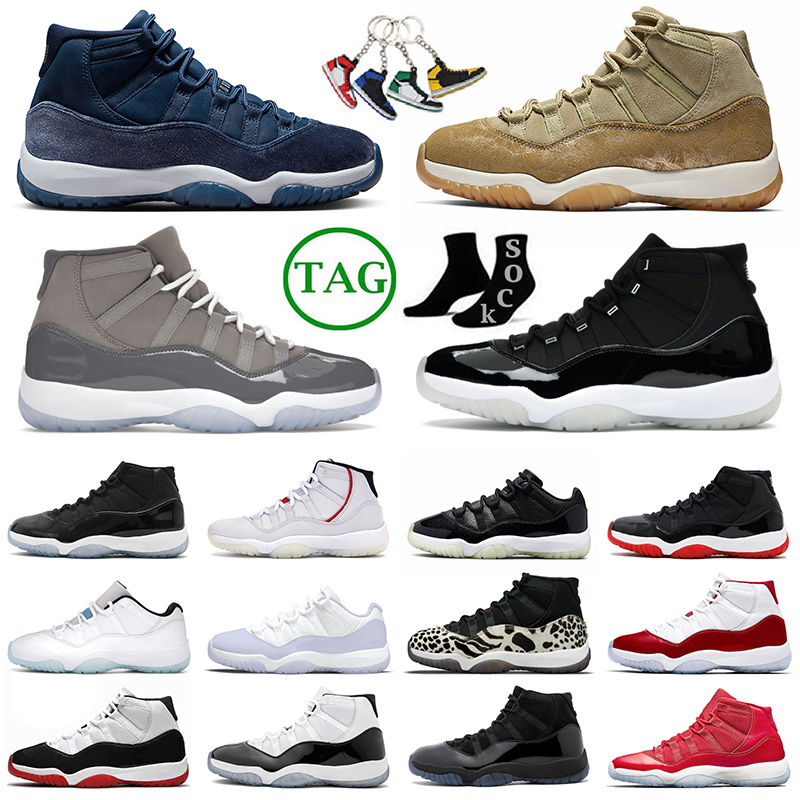 

Jorda 11 Jumpman Basketball Shoes Midnight Navy Olive Lux Retro Low 72-10 Men Trainers Jorden 11s Cherry Space Jam Citrus 11s Cool Grey Offs, B28 cool grey 36-47