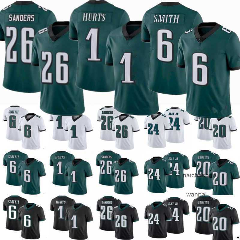

Jersey Philadelphia''Eagles''6 DeVonta Smith Jersey Men women youth 1 Jalen Hurts 26 Miles Sanders 20 Brian Dawkins 24 Darius Slay Jr.''nfl''Jersey, Color