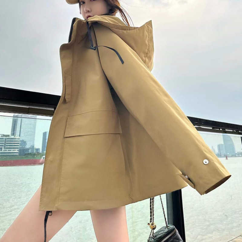 

Bby Mens Down Jacket Bur Designer Hooded Jackets Nylon Waterproof Trench Coat Men Women Zippered Cardigan Windbreaker, Burb-1