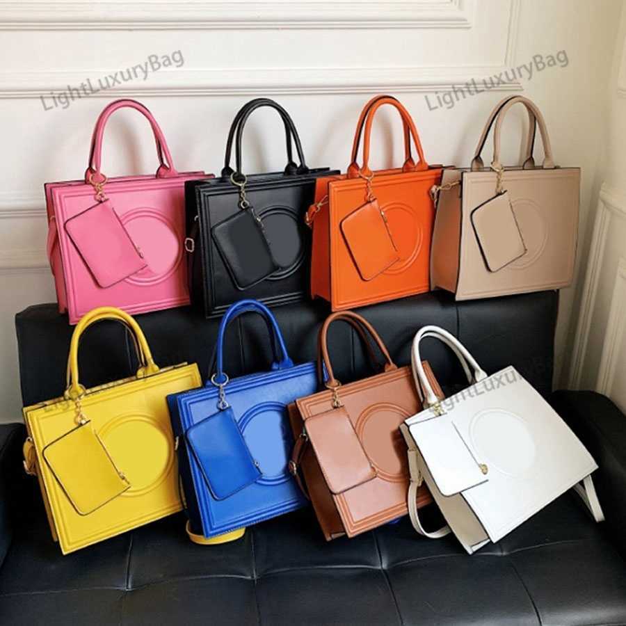 

TB Tote Designer Leather A Variety Of Brilliant Colors To Choose From Shopping Purses Quality Crossbody For Women Famous Brand Handbag220318, Separate color