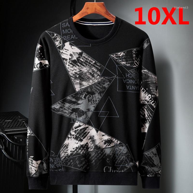 

Men's Hoodies Sweatshirts Plus Size 10XL Fashion Streetwear Pullover Oversize Spring Autumn Big Sweatshirt Tops Male O-neck, Red