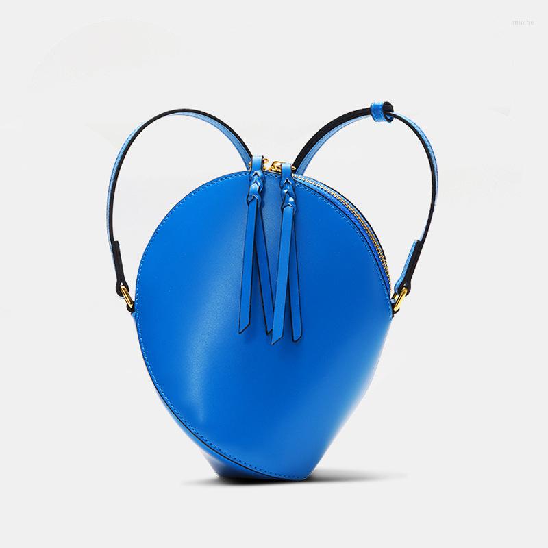 

Evening Bags Fawnmount Niche Design Ins Style Candy Color Pea Bag Handbag For Women Messenger Genuine Leather Mobile Phone Coin Purse, 2213 6