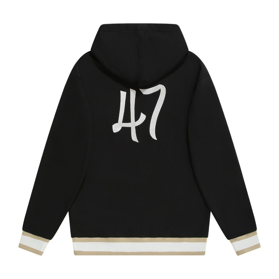 

Mens hoodies sweatshirts pullover zipper Fashion style autumn and winter couple hoodie with badge casual 3 color