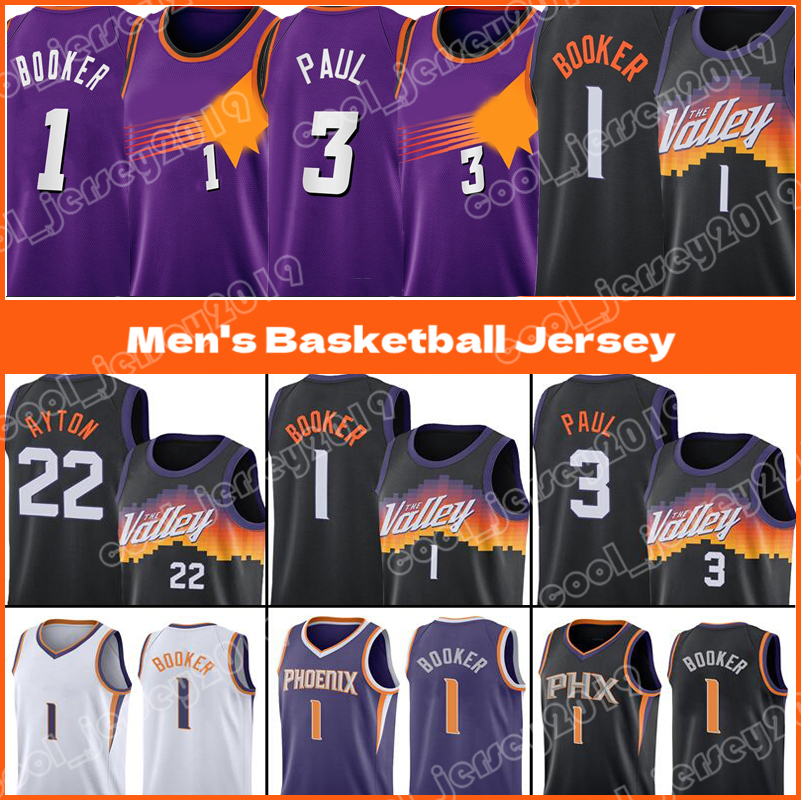 

Devin Booker Basketball Jersey Chris Paul DeAndre Ayton Retro Steve Nash Charles Barkley 2022-23 Mens Phoenixs Jerseys Sun, Mens jersey