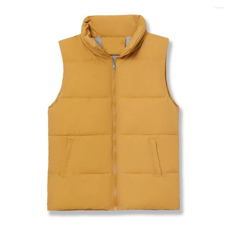 

Women's Vests Jacket Women Vest Stand-up Collar Fashionable Solid Color Padded Lady Waistcoat For Daily Wear Coats Woman Winter 2022 XXXXXL, Army green