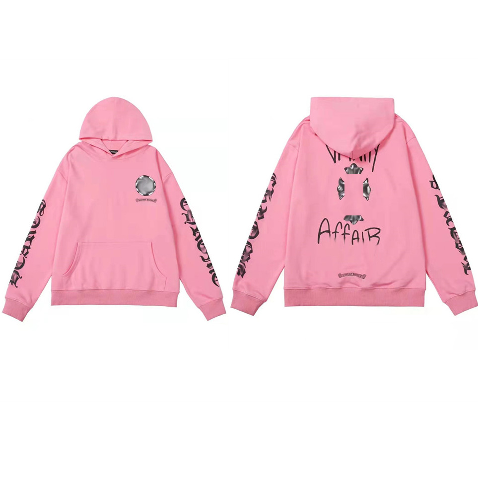 Vestes de cr←ateurs de mode masculine marque Luxury Zipper Sweatshirts Horseshoe Cross Imprimers Chodies Hommes Femmes Tops Coat Pullover Pullove