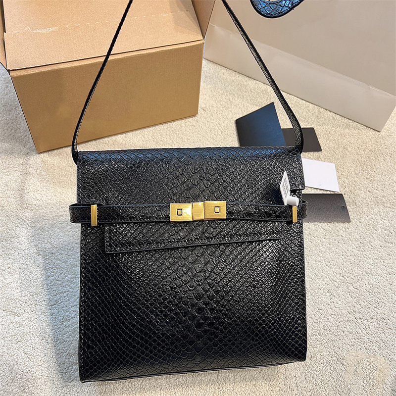 

A5 Tofu shaped Designer bags shoulder bag 29X20CM crossbody Alligator Messenger Underarm bag real leather womens, Colour3