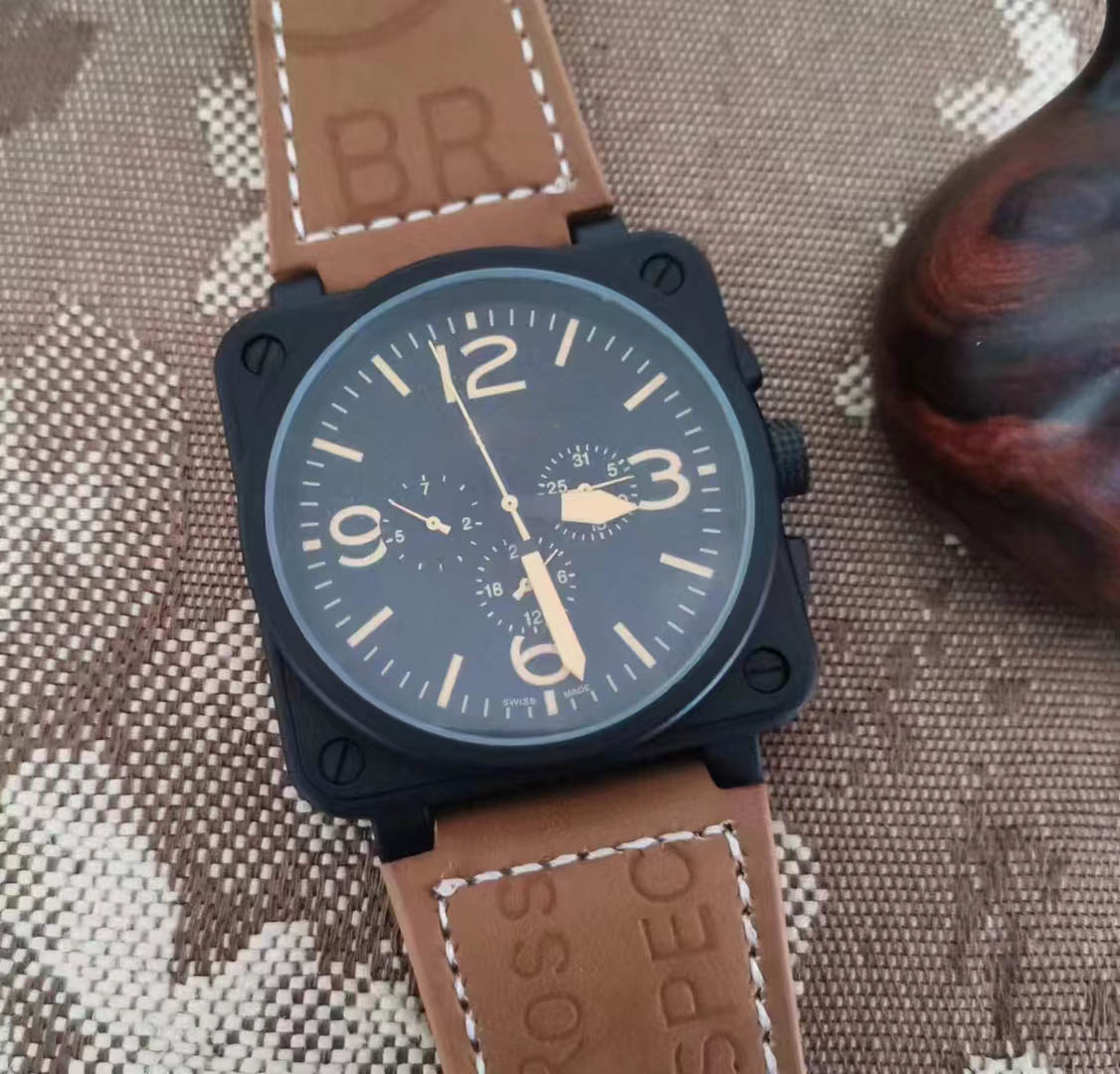 

2022 Men's Luxury Quartz Watch Business Fashion Leisure Multifunctional Timekeeping Waterproof Band Watches, C0008