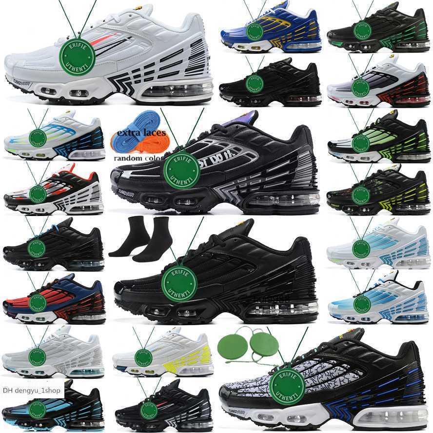

Original Maxs Tn Plus 3 III Running Shoes Men boys Triple Black White Laser Blue Hyper Rainbow Purple Nebula Supernova Hyper Viol air NKS, Color # 8