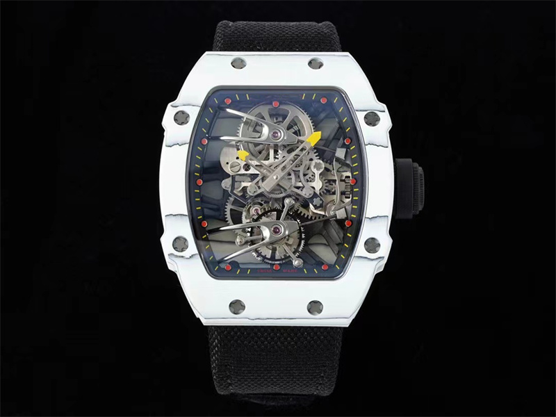 

Top 27-02 men watches Montreal de luxe Tourbillon movement watches titanium alloy buckle waterproof 50m sapphire crystal glass /02, Black