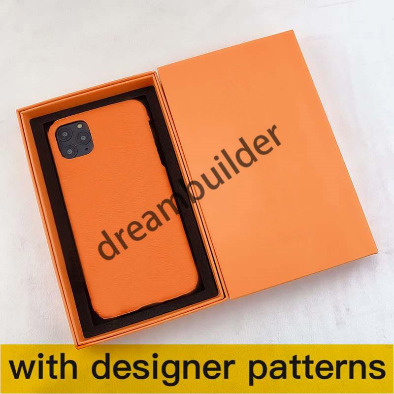 

8 colour Fashion Phone Cases For iPhone 14 Pro Max 11 12 13 13pro 13promax X XR XS XSMAX case PU leather shell designer Samsung S21 S21P S20U S20 PLUS NOTE 10 20 ultra cover, Orange