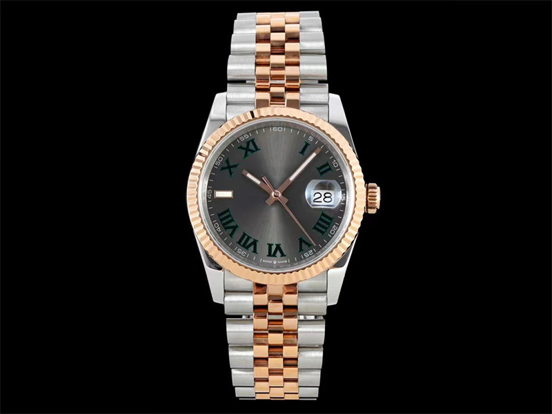 

DIW top Diamond Watch Monte de luxe 36mm men watches 3235automatic mechanical movement watches 904L fine steel case clasp 19, Black