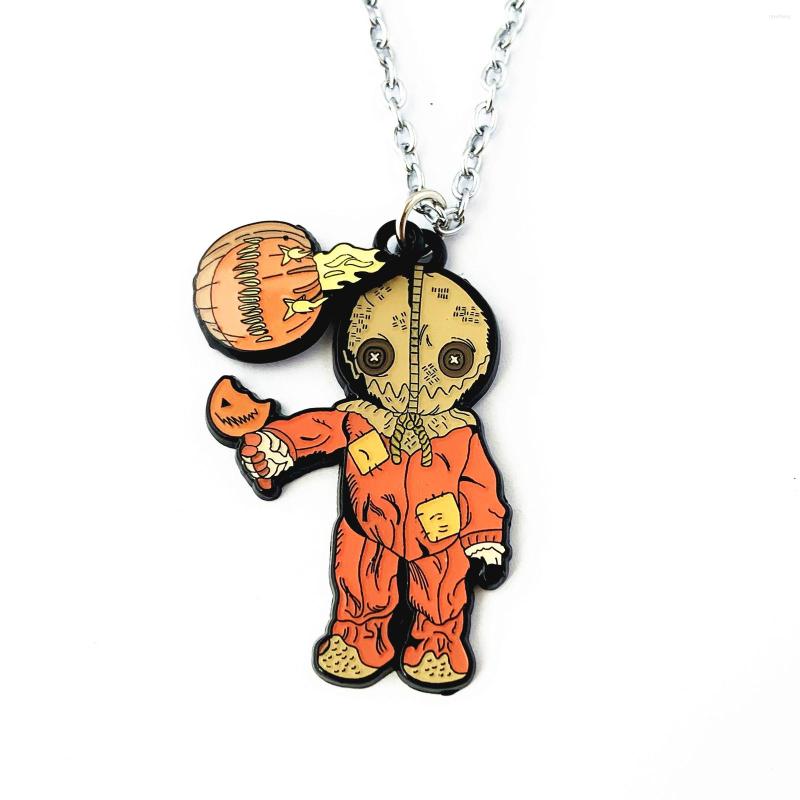 

Pendant Necklaces FANTASY UNIVERSE Free Wholesale 20pcs Horror Necklace RRDAS013