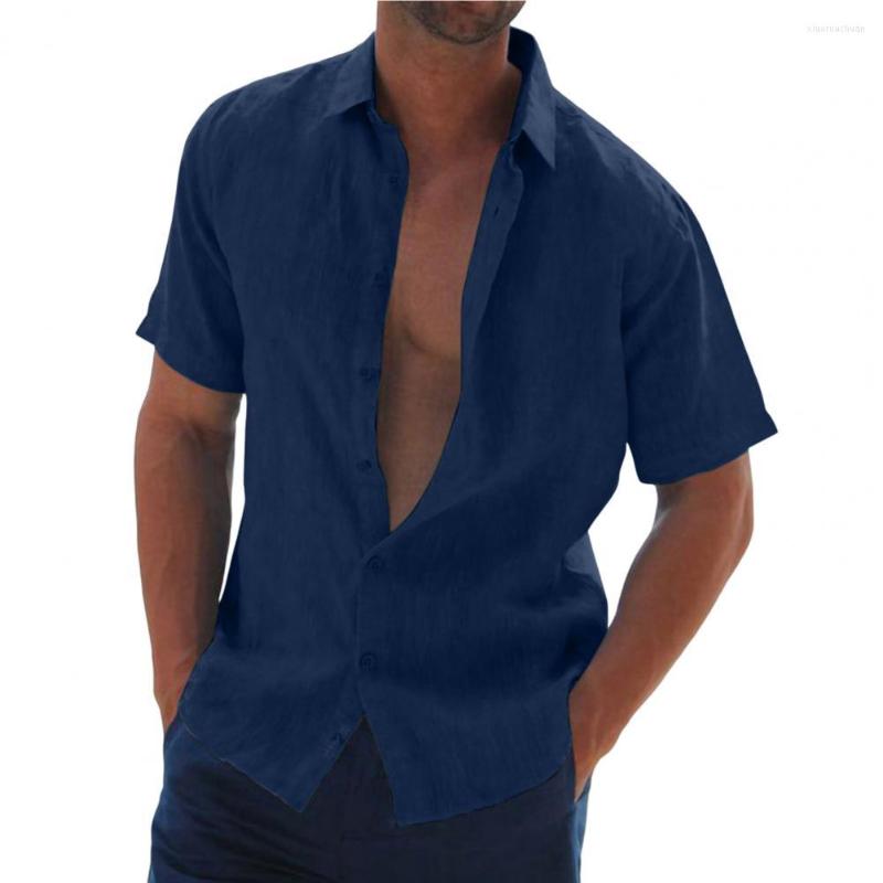 

Men's Casual Shirts Loose Stylish Lightweight Summer Tops OL Style Thin For Work, Grey