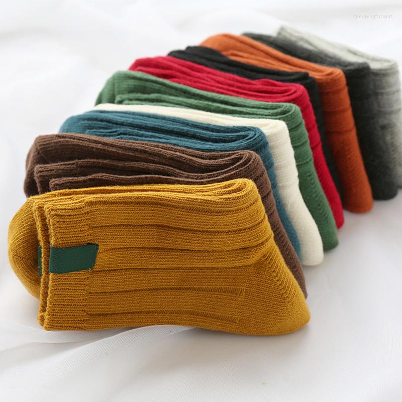 

Men's Socks 1pair Winter Men's Warm Brand Man For Male Casual Calcetines Deporte Meias Homens Pure Color Thick Cotton, 1pair style 4