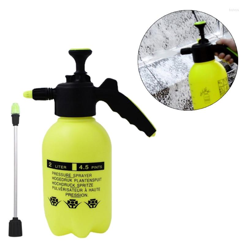 

Car Washer Hand Held Air Pressure 2L Foam Can With Long Rod Sprayer Window Washing
