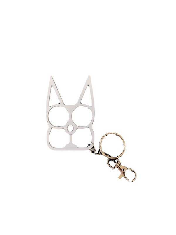

Colors key chain 16 multifunctional self-defense keychains cat cartoon cats finger tiger set two buckle Broken Windows Machine Buckle bottle opener wholesale