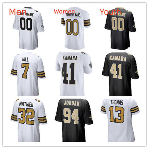 

Football Jersey New Orleans''Saints''13 Michael Thomas 56 Demario Davis 94 Cameron 20 Pete Werner 83 Juwan''Johnson 24 Dwayne''Washington 9 Drew Brees, Color