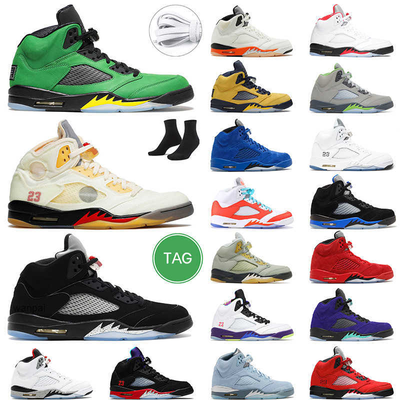 

5s island green bean 5 retro men basketball shoes stealth 2 PRFC anthracite jumpman 5 muslin mens sport tr air jord designer shoe OG, # 23